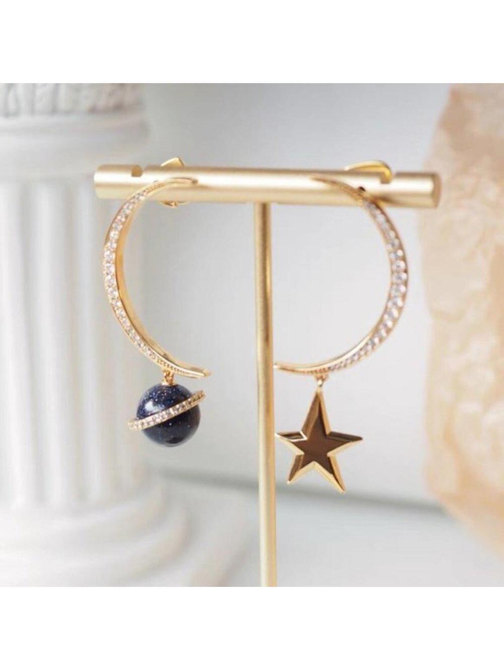 Kate Spade On the Rocks Asymmetrical Earrings
